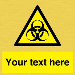 Custom Bio-Hazard Sign